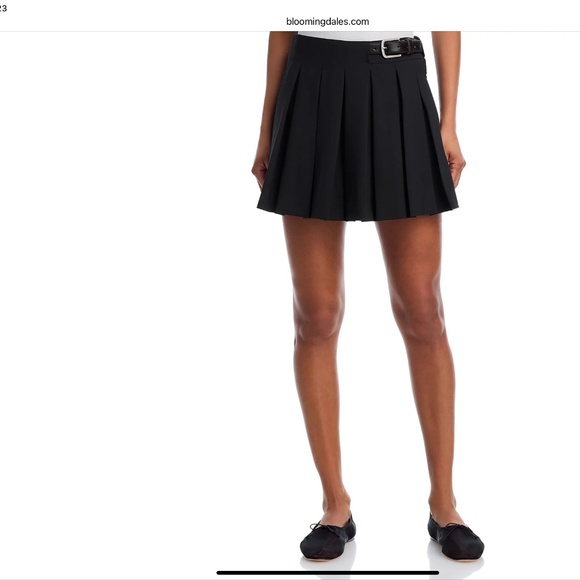 Sea Adeline Pleated Mini Skirt size M - Picture 1 of 9